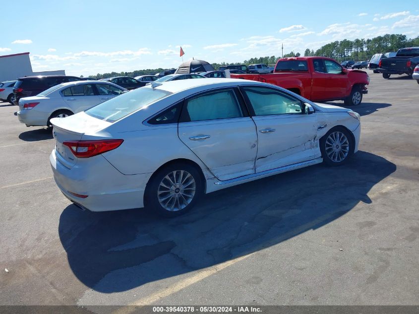 2015 HYUNDAI SONATA LIMITED - 5NPE34AF8FH036408