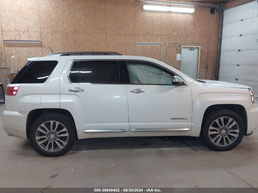 2017 GMC Terrain Denali VIN: 2GKFLVE31H6160056 Lot: 39540402