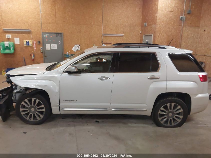 2017 GMC Terrain Denali VIN: 2GKFLVE31H6160056 Lot: 39540402