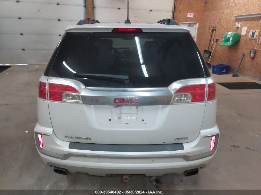 2017 GMC Terrain Denali VIN: 2GKFLVE31H6160056 Lot: 39540402
