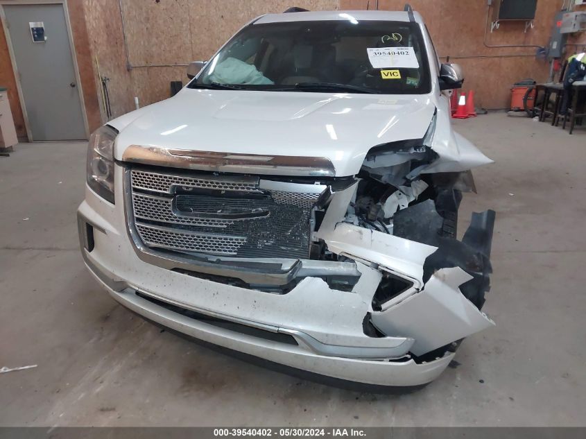 2017 GMC Terrain Denali VIN: 2GKFLVE31H6160056 Lot: 39540402