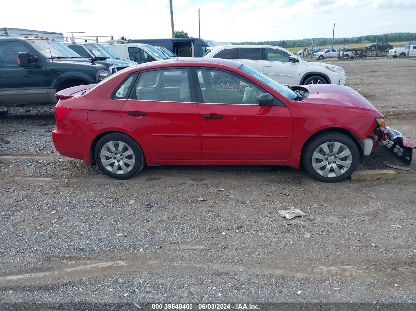 2008 Subaru Impreza 2.5I VIN: JF1GE61678H527977 Lot: 39540403