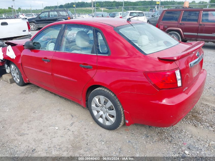 2008 Subaru Impreza 2.5I VIN: JF1GE61678H527977 Lot: 39540403