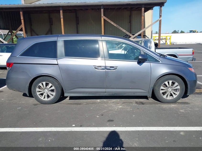 2016 Honda Odyssey Ex-L VIN: 5FNRL5H63GB015267 Lot: 39540405