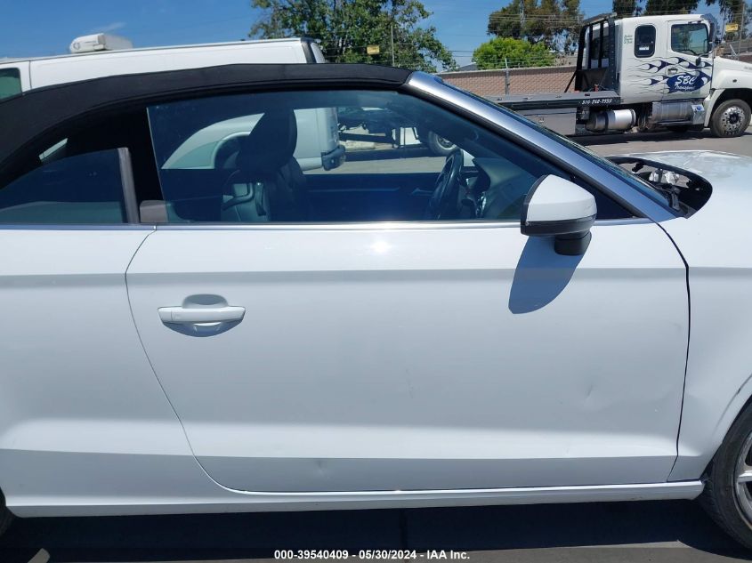 2015 Audi A3 2.0T Premium VIN: WAU3FLFF9F1135101 Lot: 39540409