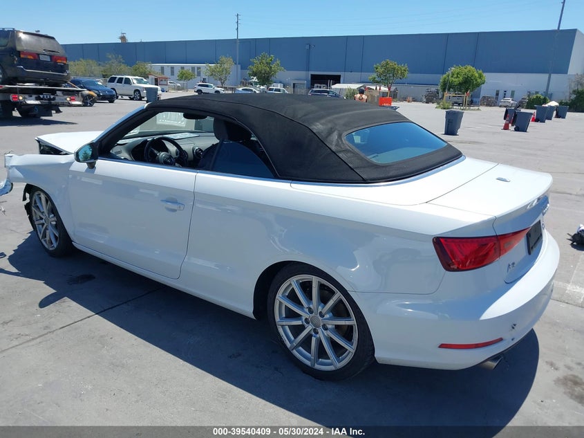 2015 Audi A3 2.0T Premium VIN: WAU3FLFF9F1135101 Lot: 39540409