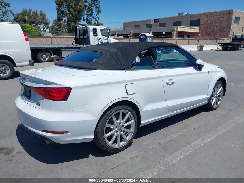 2015 Audi A3 2.0T Premium VIN: WAU3FLFF9F1135101 Lot: 39540409