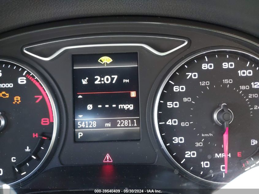 2015 Audi A3 2.0T Premium VIN: WAU3FLFF9F1135101 Lot: 39540409