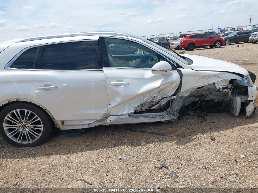 2016 Lincoln Mkx Reserve VIN: 2LMTJ6LR6GBL50376 Lot: 39540411