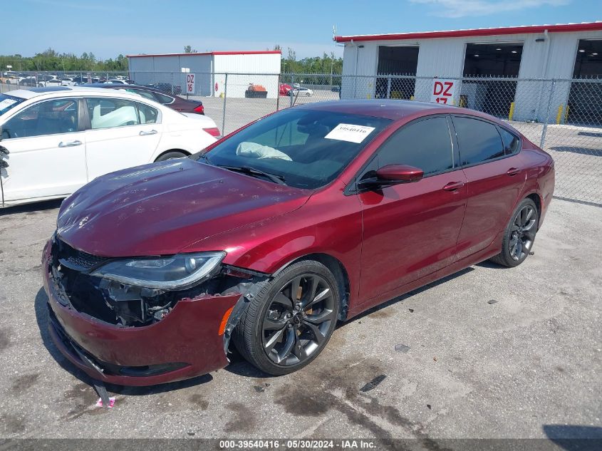 2016 Chrysler 200 S VIN: 1C3CCCBB3GN120073 Lot: 39540416