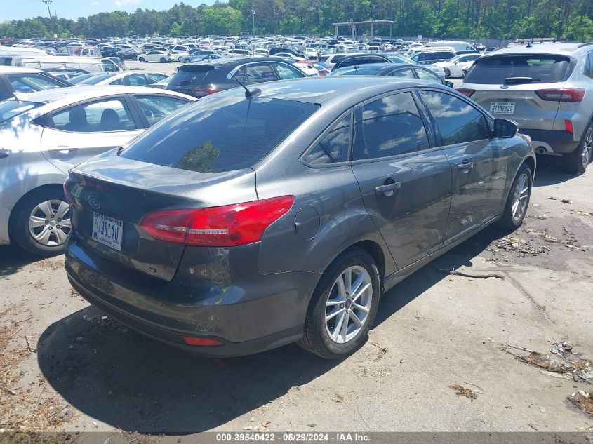 2017 Ford Focus Se VIN: 1FADP3F23HL292184 Lot: 39540422