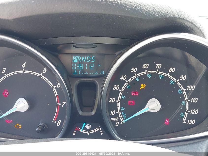 2017 Ford Fiesta Se VIN: 3FADP4EJ7HM150689 Lot: 39540424