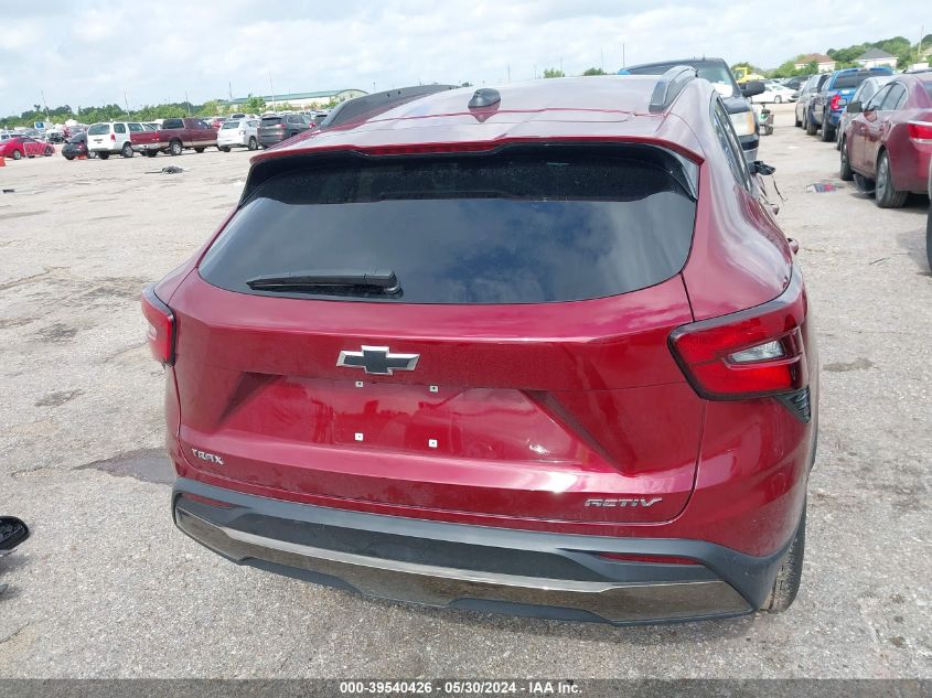 2024 Chevrolet Trax Fwd Activ VIN: KL77LKE20RC161307 Lot: 39540426