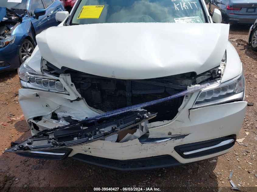 2016 Acura Mdx Advance Entertainment Packages/Advance Package VIN: 5FRYD4H98GB036210 Lot: 39540427