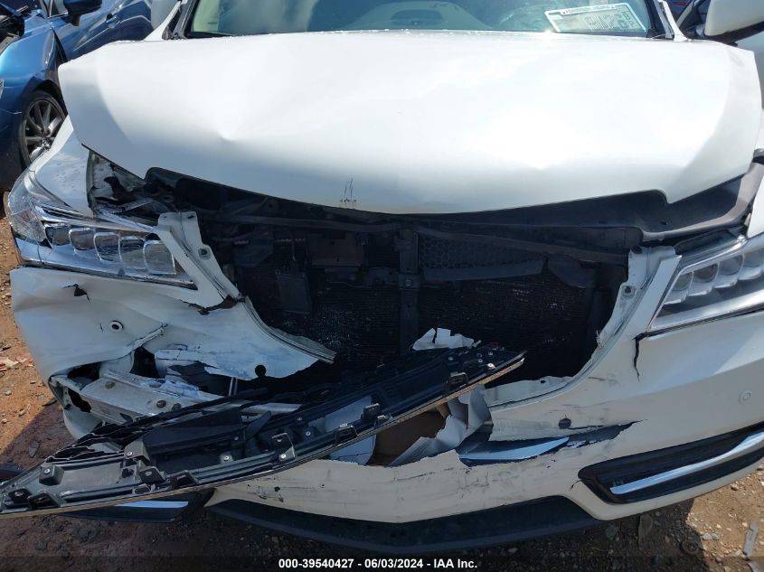 2016 Acura Mdx Advance Entertainment Packages/Advance Package VIN: 5FRYD4H98GB036210 Lot: 39540427