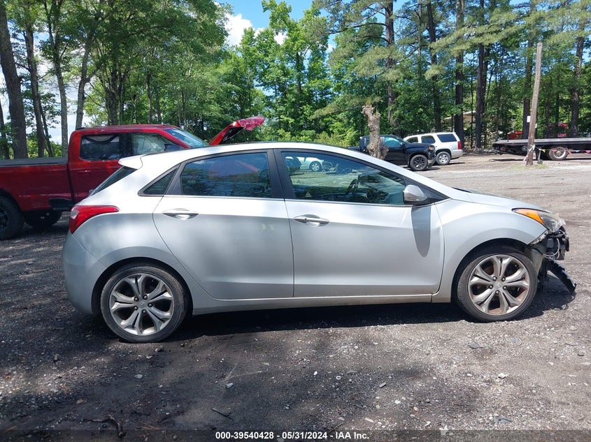 2013 Hyundai Elantra Gt Base W/Blue VIN: KMHD35LEXDU049665 Lot: 39540428