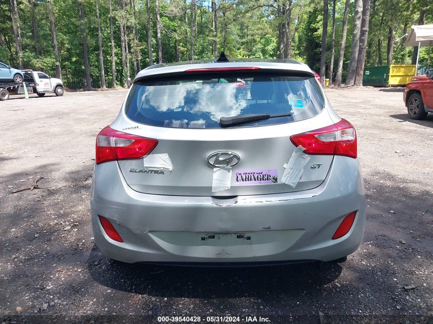 2013 Hyundai Elantra Gt Base W/Blue VIN: KMHD35LEXDU049665 Lot: 39540428