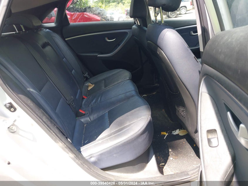 2013 Hyundai Elantra Gt Base W/Blue VIN: KMHD35LEXDU049665 Lot: 39540428