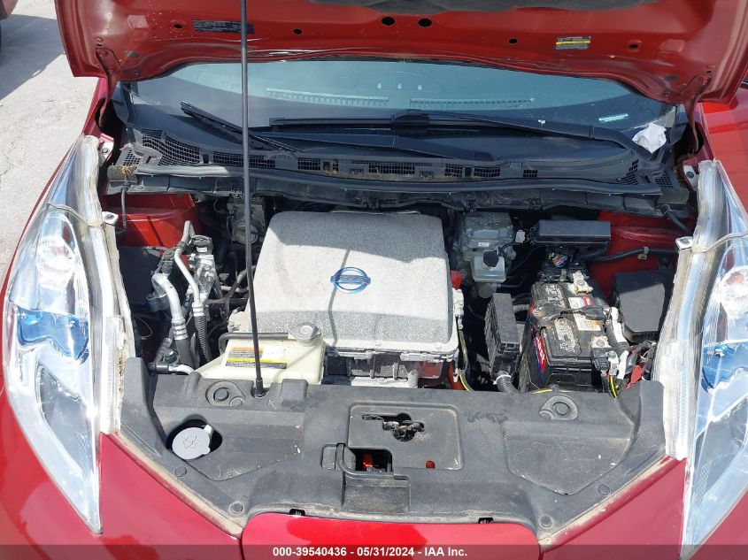 2013 Nissan Leaf Sv VIN: 1N4AZ0CP6DC404501 Lot: 39540436