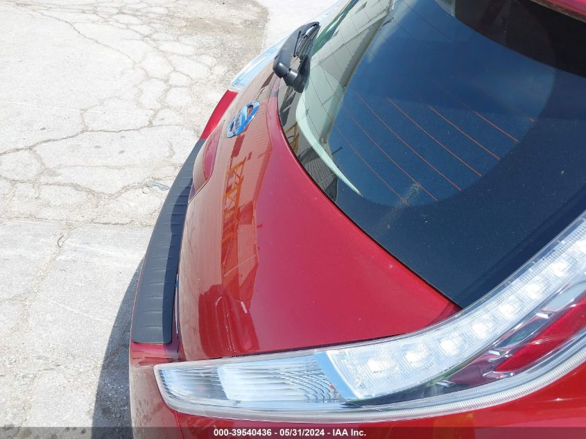 2013 Nissan Leaf Sv VIN: 1N4AZ0CP6DC404501 Lot: 39540436