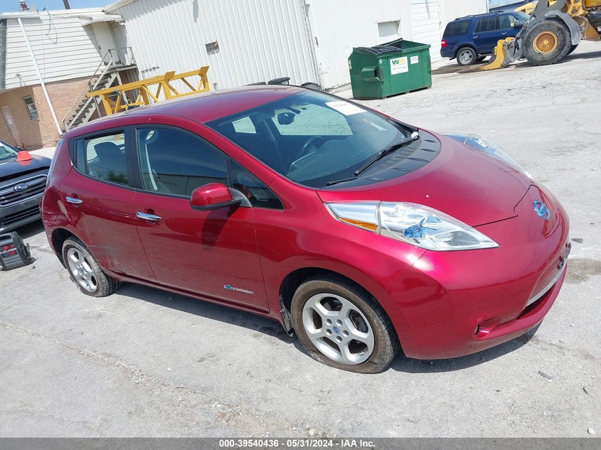 2013 Nissan Leaf Sv VIN: 1N4AZ0CP6DC404501 Lot: 39540436