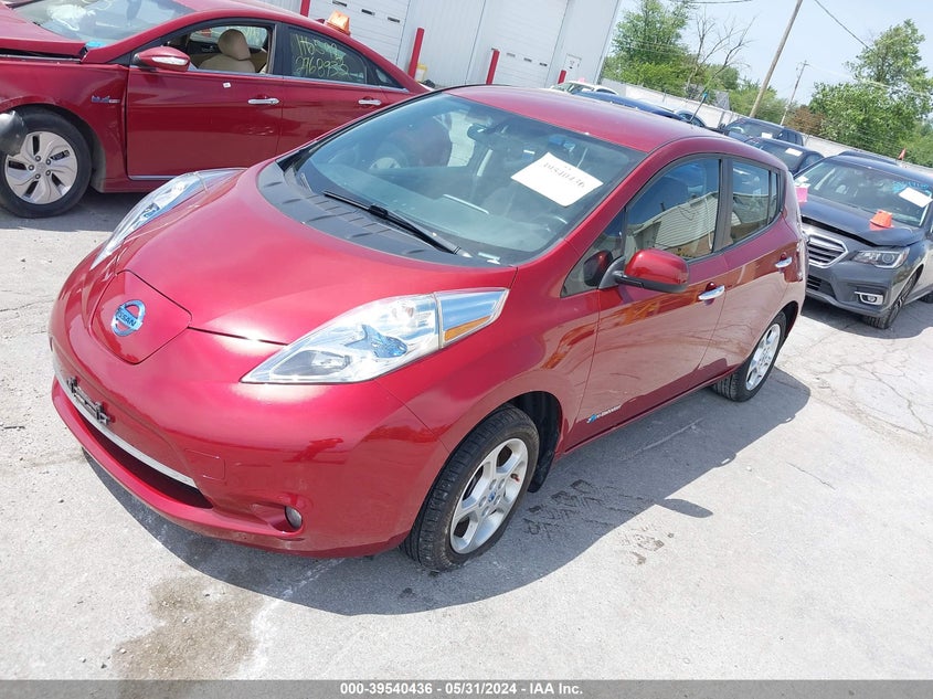 2013 Nissan Leaf Sv VIN: 1N4AZ0CP6DC404501 Lot: 39540436