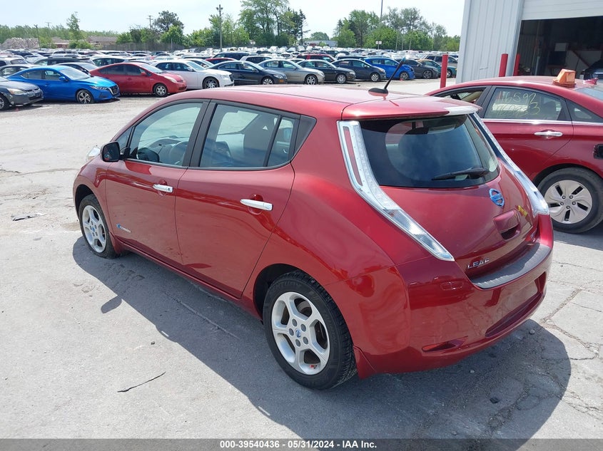 2013 Nissan Leaf Sv VIN: 1N4AZ0CP6DC404501 Lot: 39540436