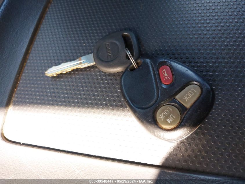 2001 GMC Sierra 1500 Sle VIN: 2GTEK19T011341939 Lot: 39540447