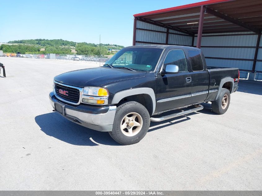 2001 GMC Sierra 1500 Sle VIN: 2GTEK19T011341939 Lot: 39540447