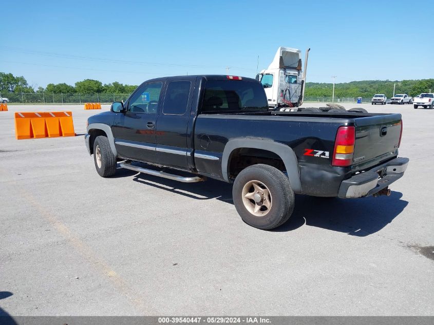 2001 GMC Sierra 1500 Sle VIN: 2GTEK19T011341939 Lot: 39540447