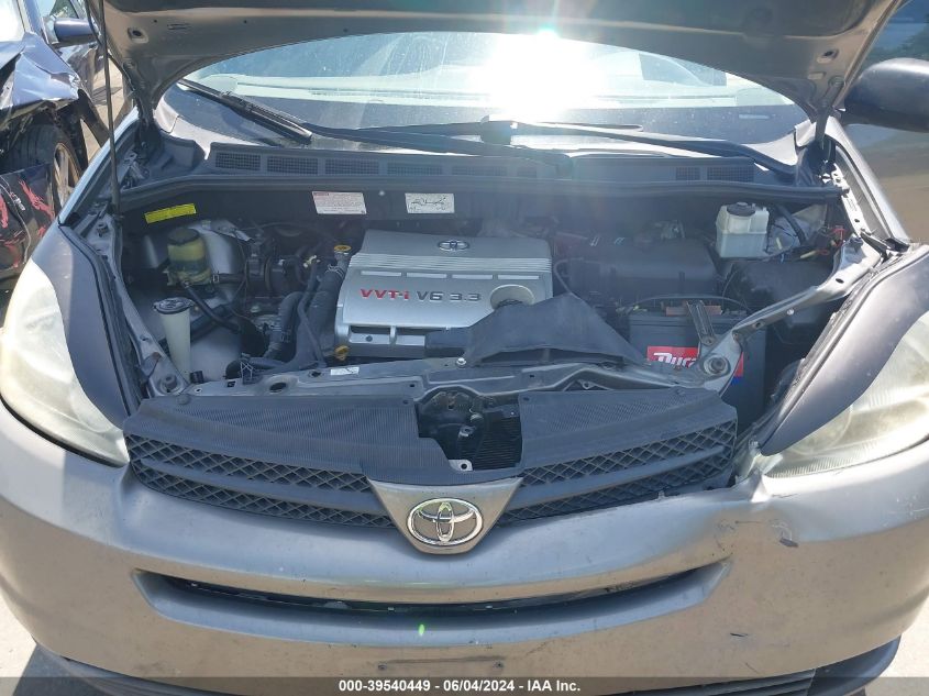 2005 Toyota Sienna Le VIN: 5TDZA23CX5S380104 Lot: 39540449