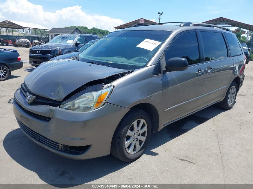 2005 Toyota Sienna Le VIN: 5TDZA23CX5S380104 Lot: 39540449