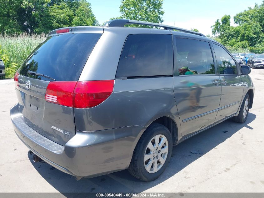 2005 Toyota Sienna Le VIN: 5TDZA23CX5S380104 Lot: 39540449