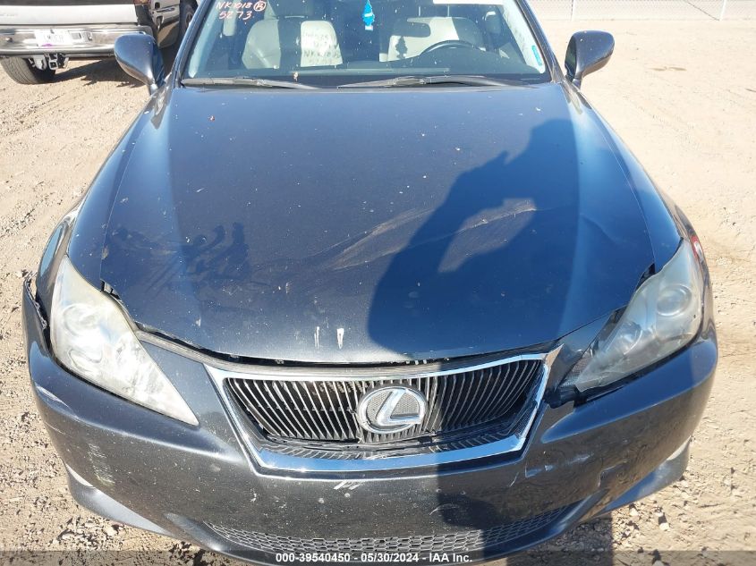 2008 Lexus Is 250 VIN: JTHCK262182025273 Lot: 39540450