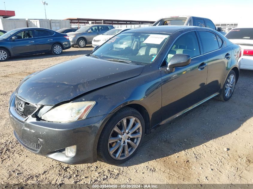 2008 Lexus Is 250 VIN: JTHCK262182025273 Lot: 39540450