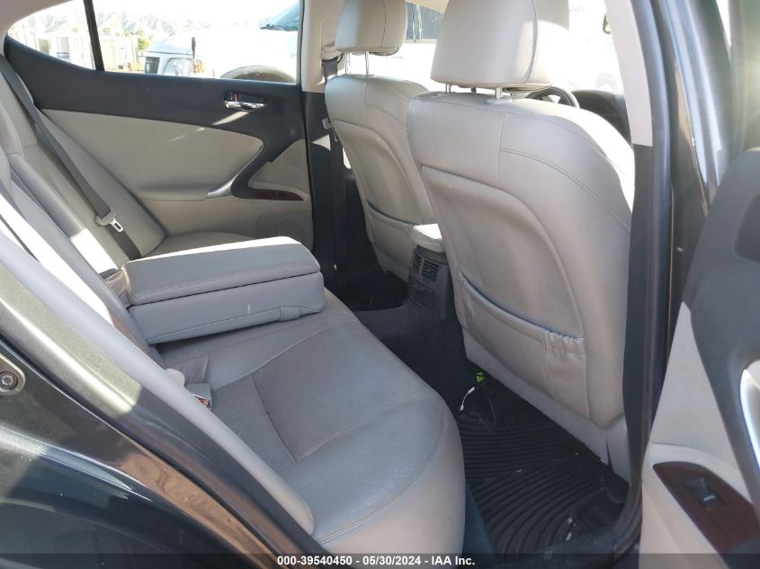 2008 Lexus Is 250 VIN: JTHCK262182025273 Lot: 39540450