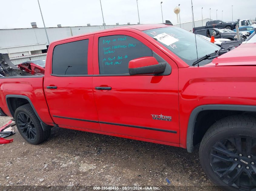 2016 GMC Sierra 1500 Sle VIN: 3GTP1MEC9GG349220 Lot: 39540455