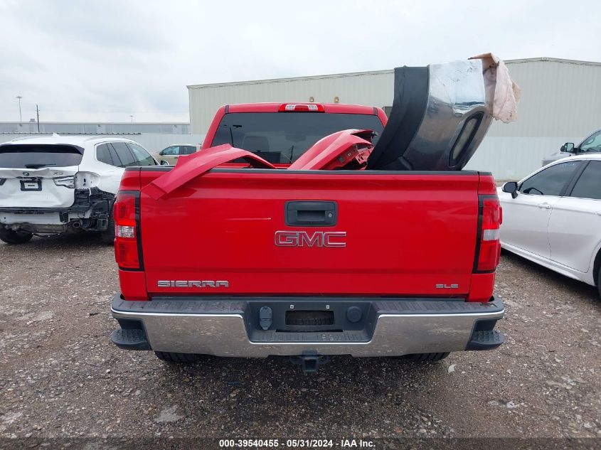 2016 GMC Sierra 1500 Sle VIN: 3GTP1MEC9GG349220 Lot: 39540455