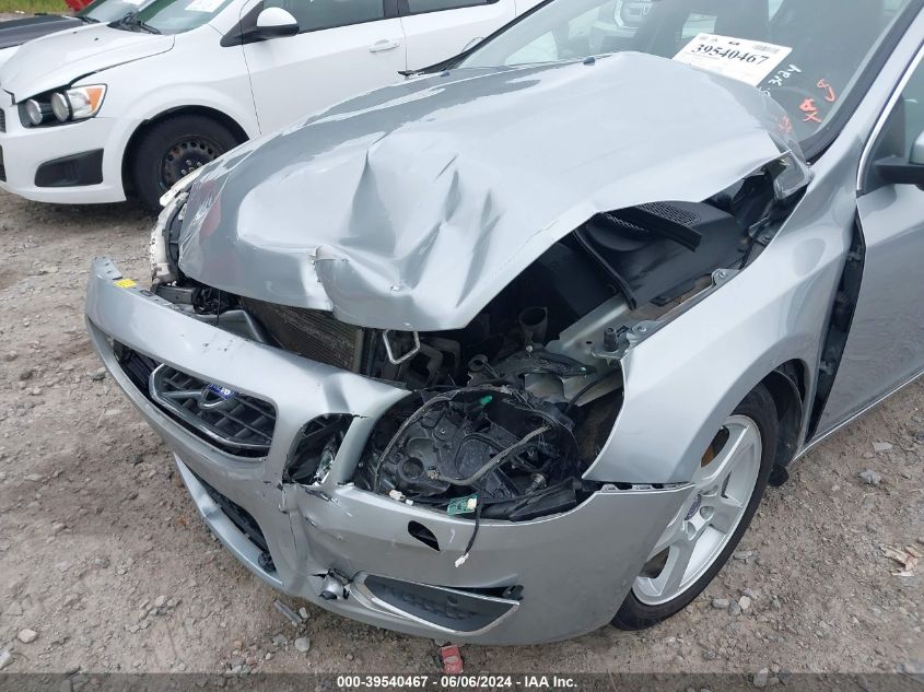 2013 Volvo S60 T5/T5 Platinum/T5 Premier/T5 Premier Plus VIN: YV1612FS1D1220754 Lot: 39540467