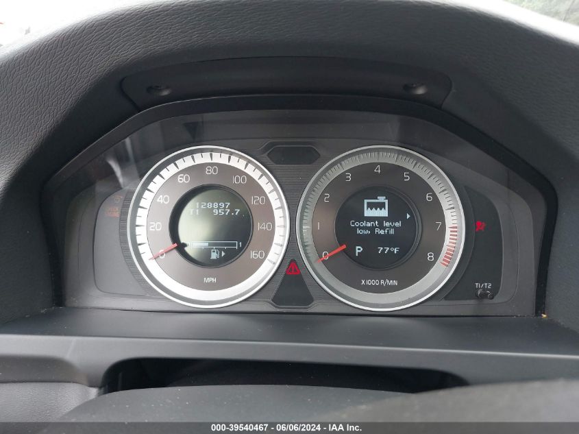 2013 Volvo S60 T5/T5 Platinum/T5 Premier/T5 Premier Plus VIN: YV1612FS1D1220754 Lot: 39540467