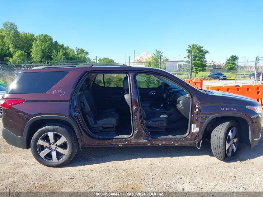 2021 Chevrolet Traverse Awd Lt Leather VIN: 1GNEVHKW6MJ155120 Lot: 39540471