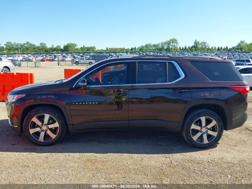 2021 Chevrolet Traverse Awd Lt Leather VIN: 1GNEVHKW6MJ155120 Lot: 39540471