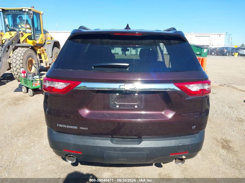 2021 Chevrolet Traverse Awd Lt Leather VIN: 1GNEVHKW6MJ155120 Lot: 39540471