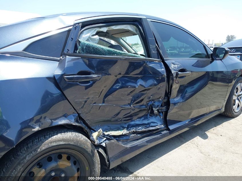 2018 Honda Civic Lx VIN: 2HGFC2F51JH595925 Lot: 39540485