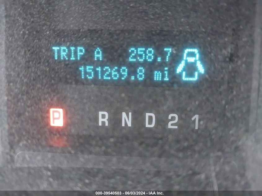 2009 Ford F-150 Xl VIN: 1FTRX14W39FA73977 Lot: 39540503