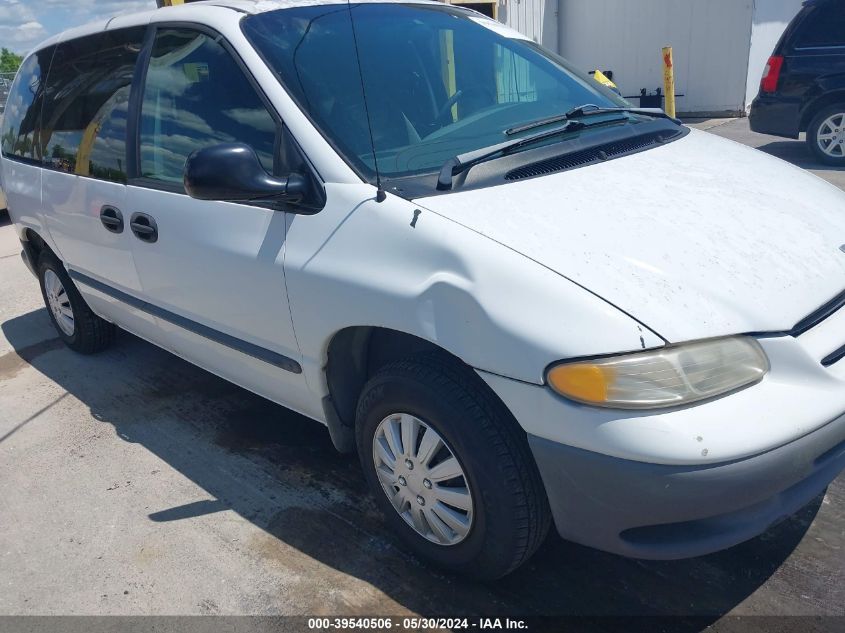1999 Dodge Caravan VIN: 2B4GP25G4XR439565 Lot: 39540506
