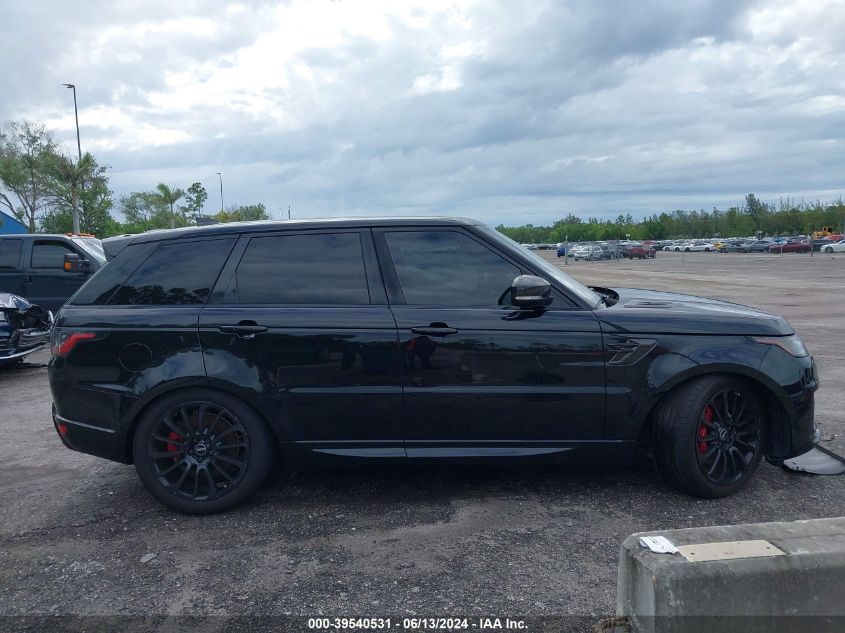 2019 Land Rover Range Rover Sport Supercharged Dynamic VIN: SALWR2RE9KA855652 Lot: 39540531