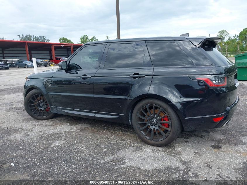 2019 Land Rover Range Rover Sport Supercharged Dynamic VIN: SALWR2RE9KA855652 Lot: 39540531