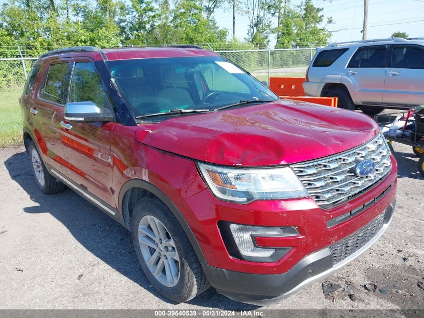 2017 Ford Explorer Xlt VIN: 1FM5K7D84HGA92219 Lot: 39540539