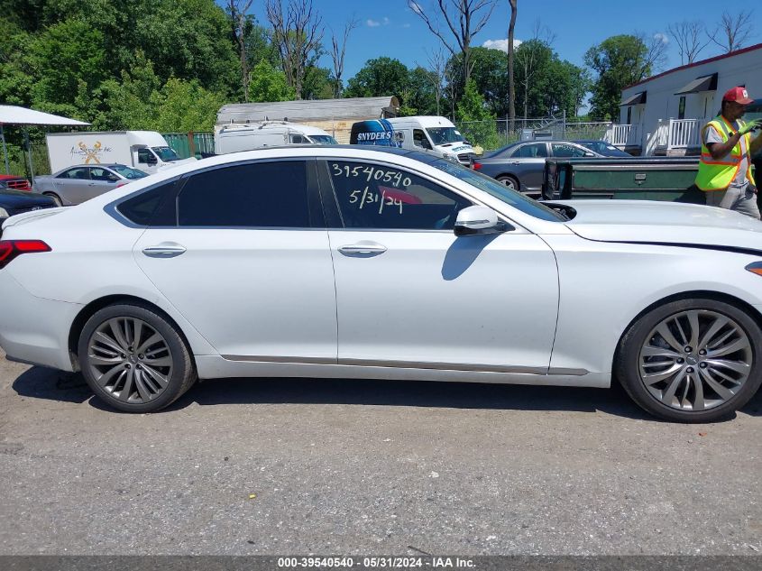 2015 Hyundai Genesis 5.0 VIN: KMHGN4JF0FU052610 Lot: 39540540